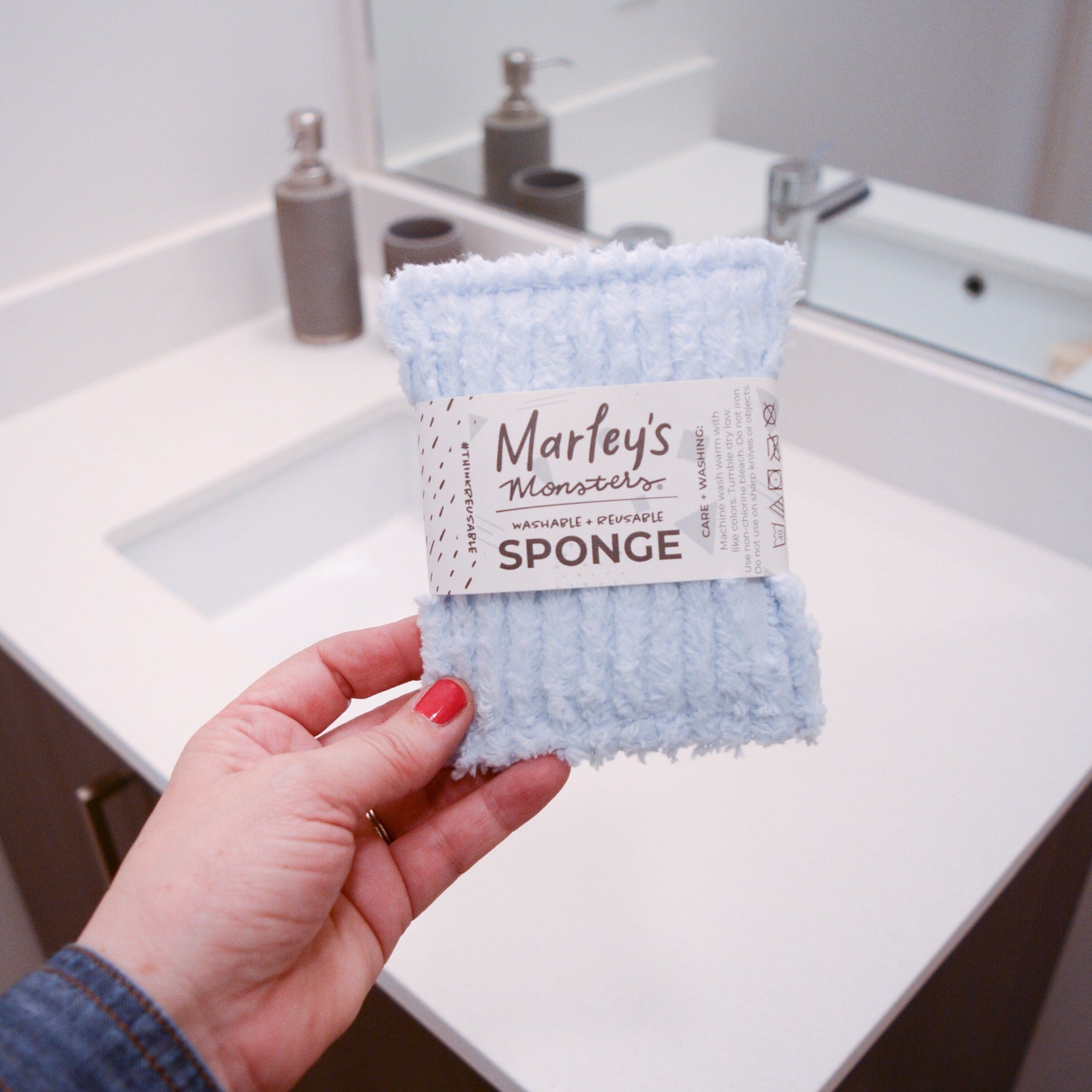 Marley's Monsters Chenille Washable Sponge