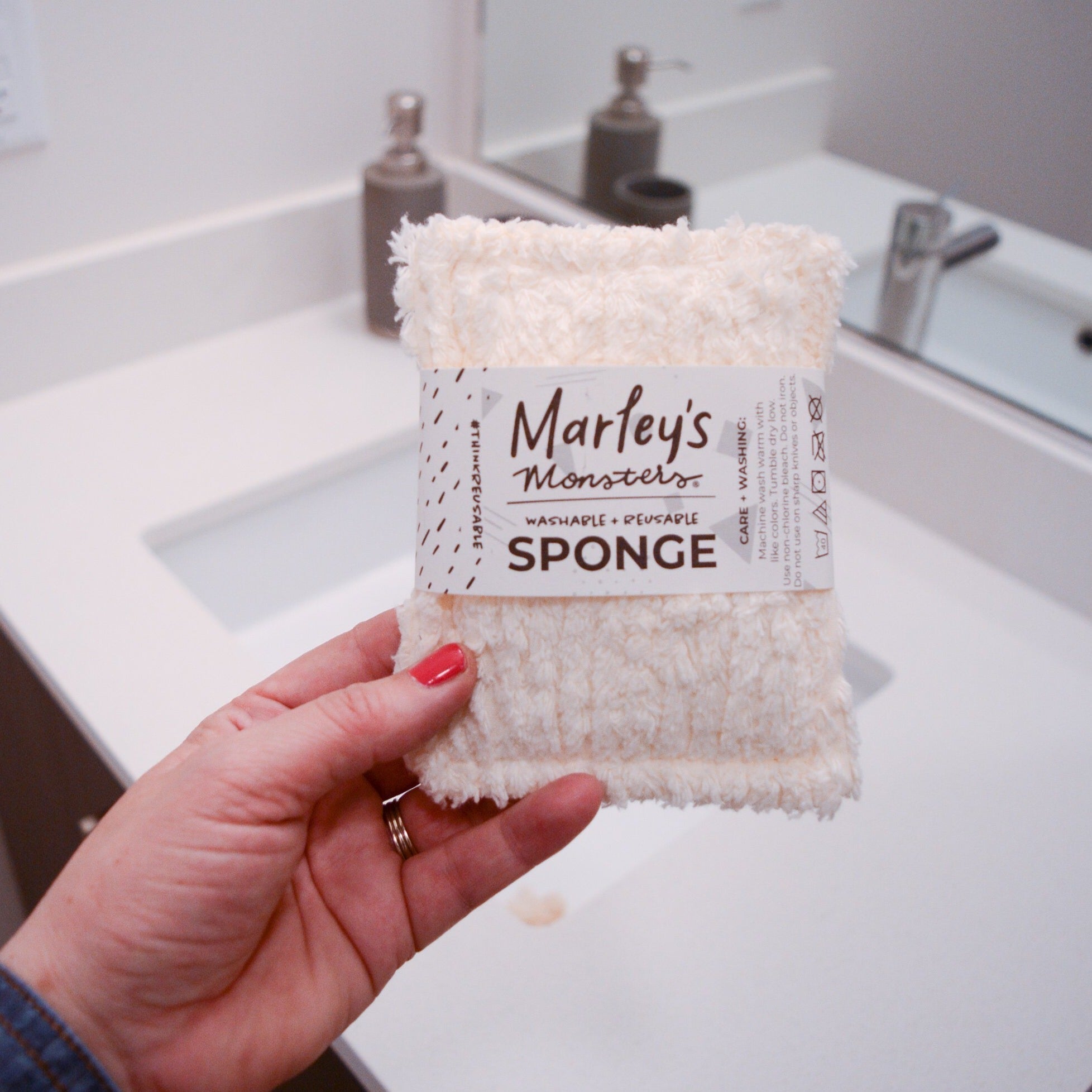 Marley's Monsters Chenille Washable Sponge