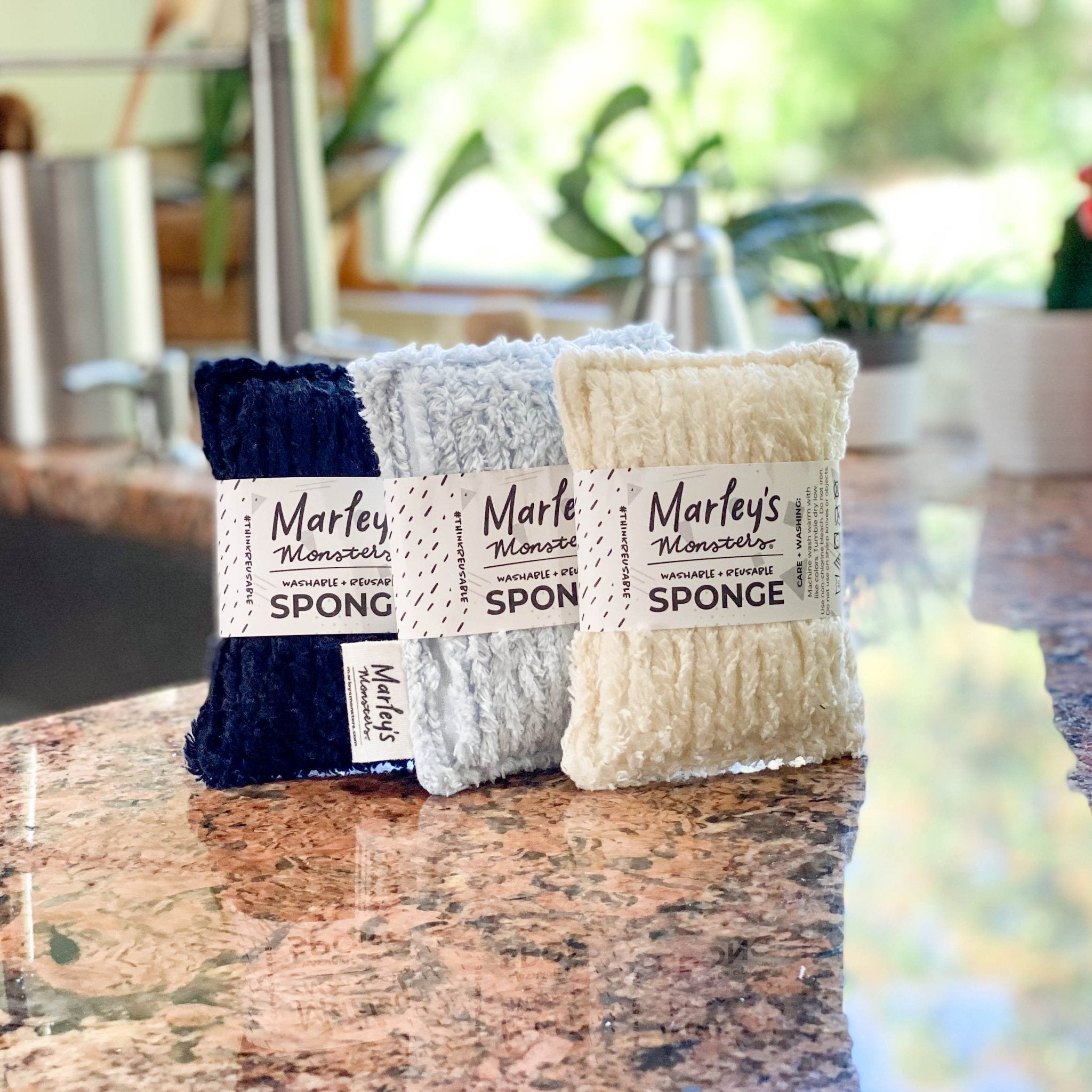 Marley's Monsters Chenille Washable Sponge