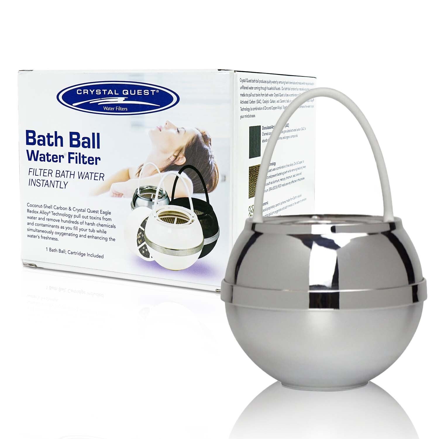 Crystal Quest Bath Ball® Filter