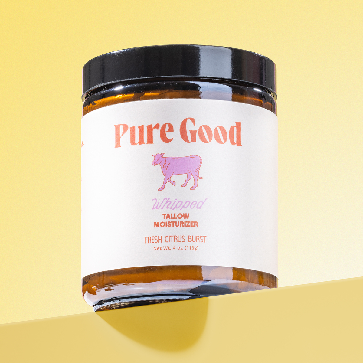 Pure Good Fresh Citrus Burst Whipped Tallow - Hydration and Vitamin C