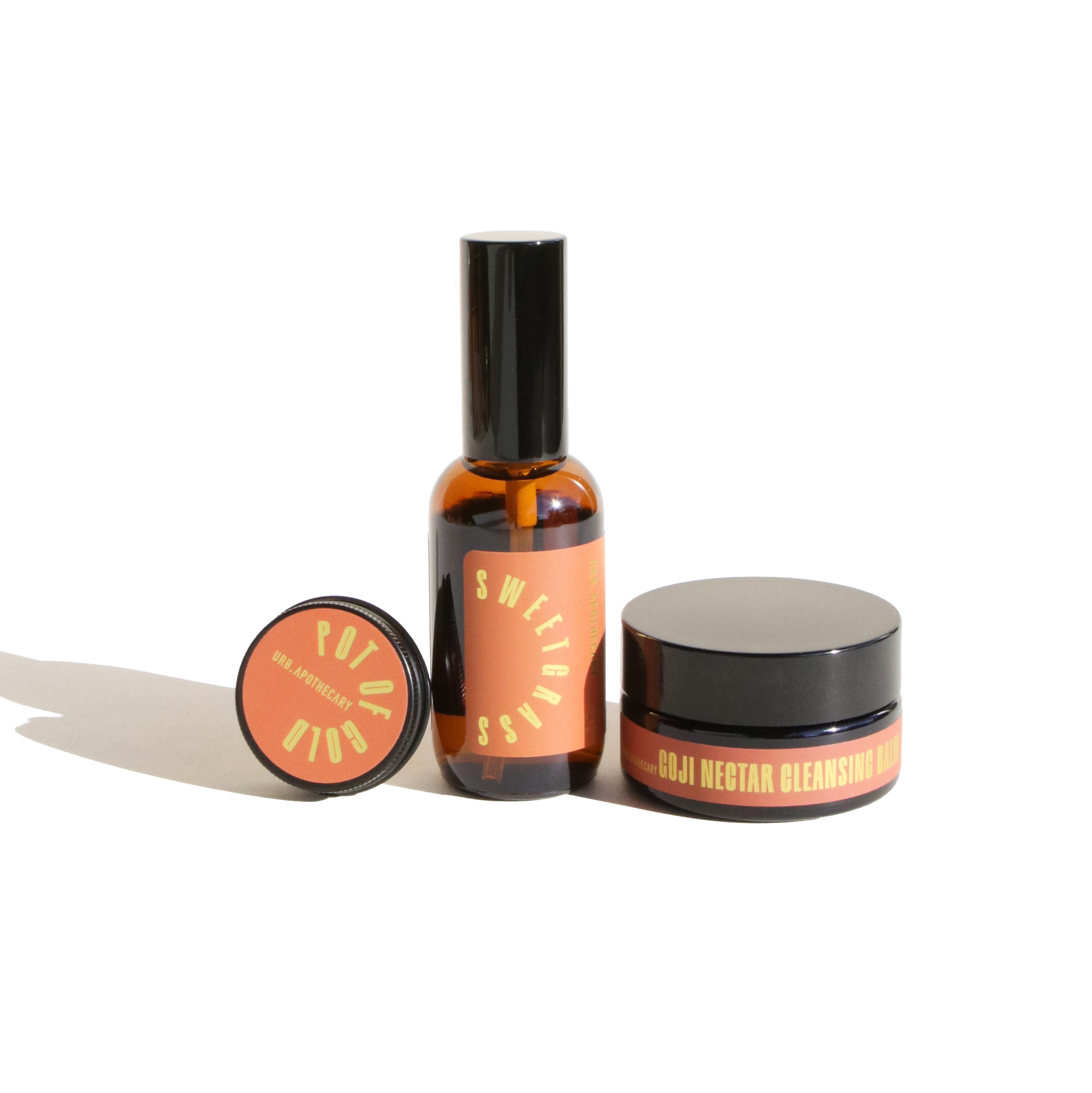 URB APOTHECARY Daily Cleansing Bundle with Goji Nectar Cleansing Balm - Normal/Mature Skin