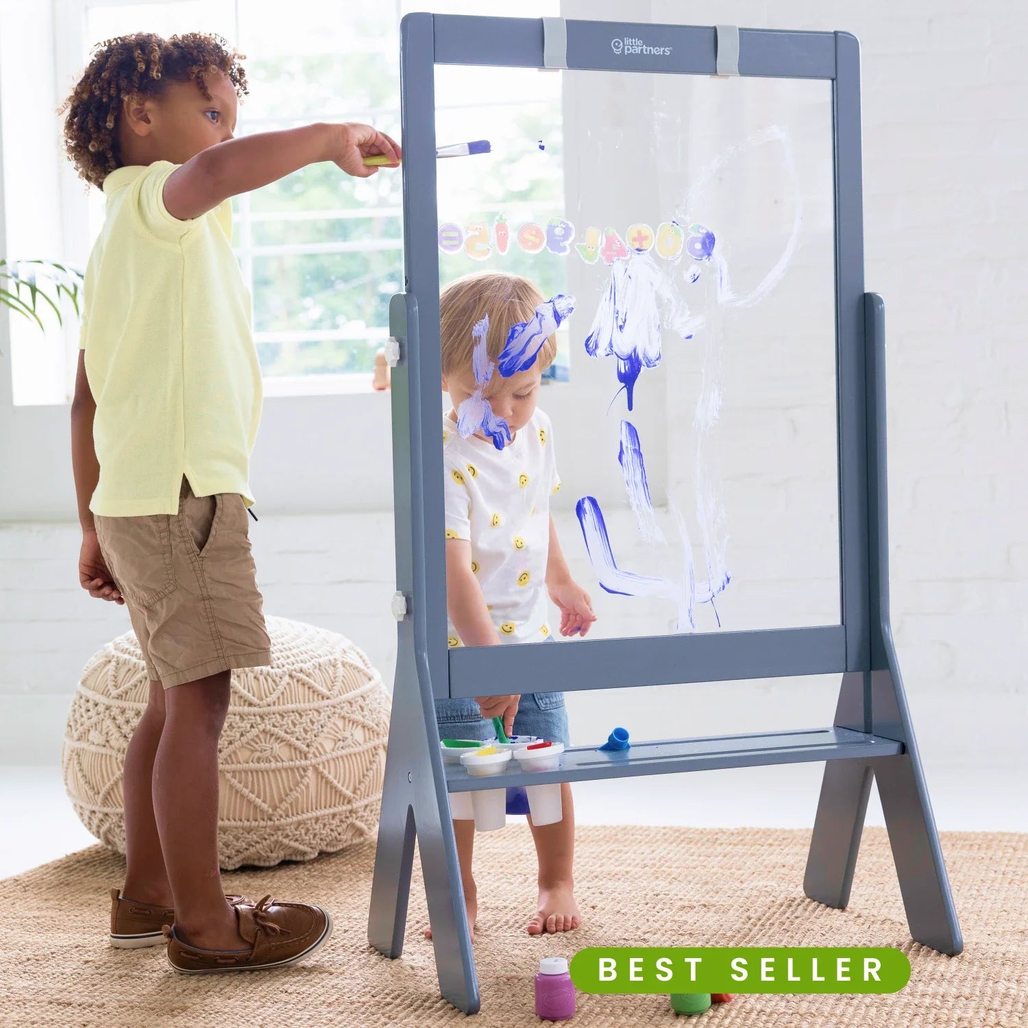 Little Partners Peek-A-Boo Adjustable Height Art Easel