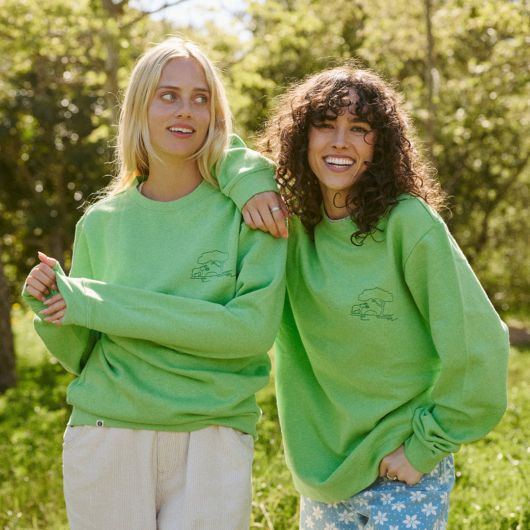 Conscious Step Protect Elephants Crew Sweatshirt