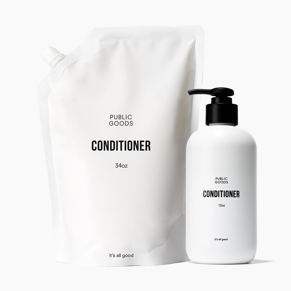 Public Goods Conditioner & Refill Set