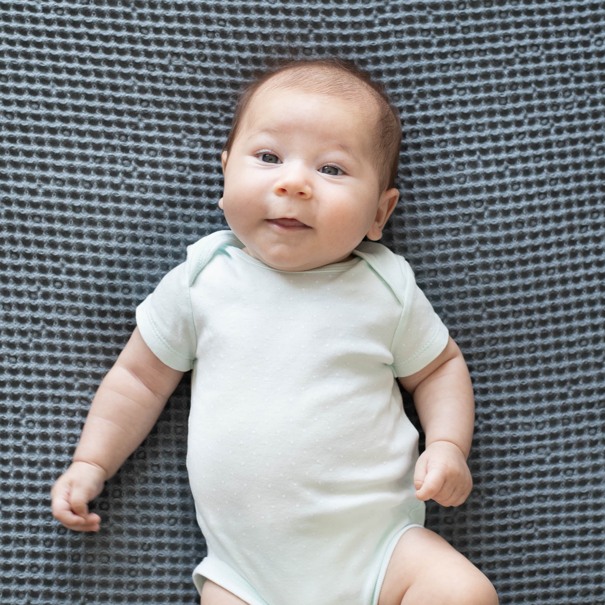 Organic Cotton Mart Waffle Baby Blanket