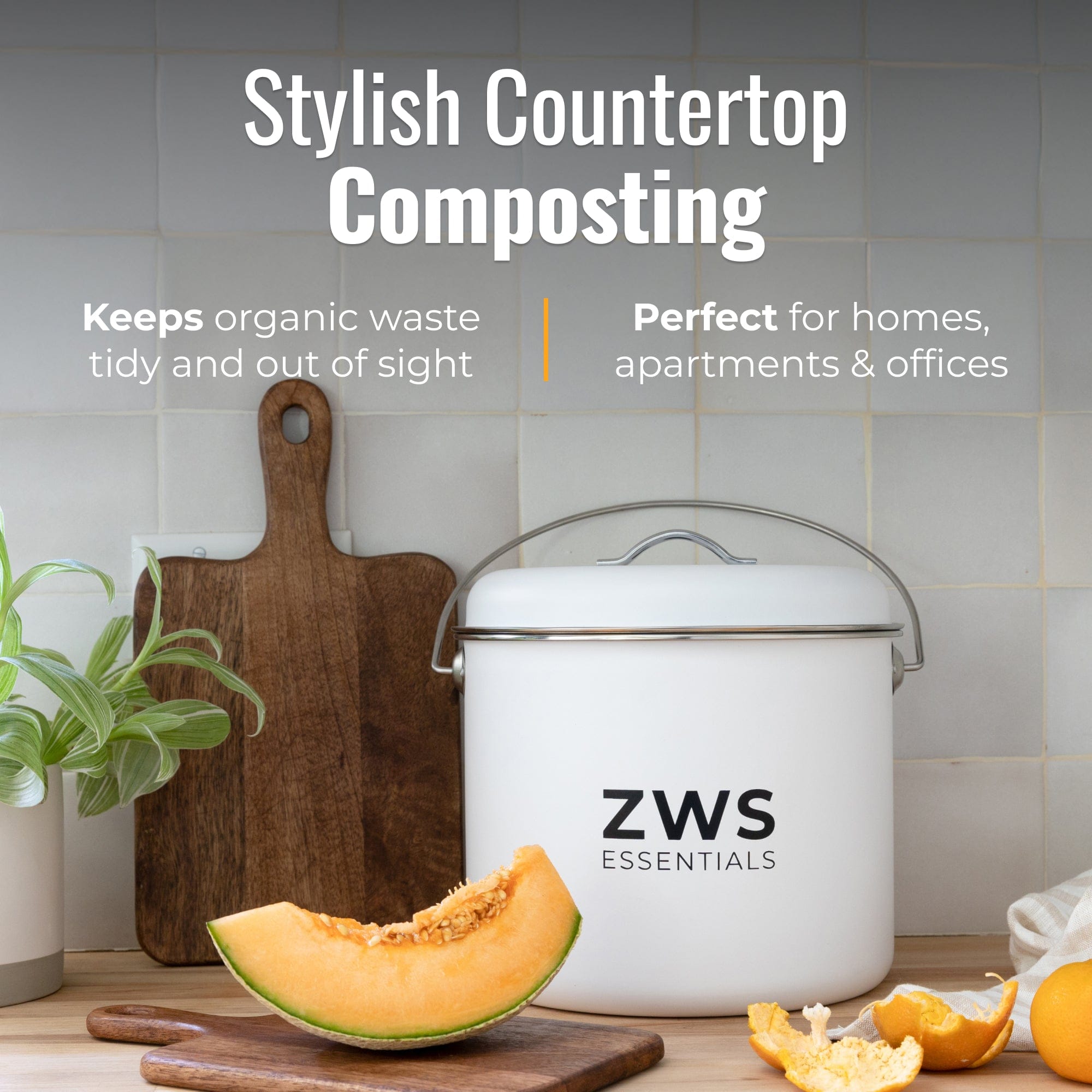 ZeroWasteStore Countertop Compost Bin Kit