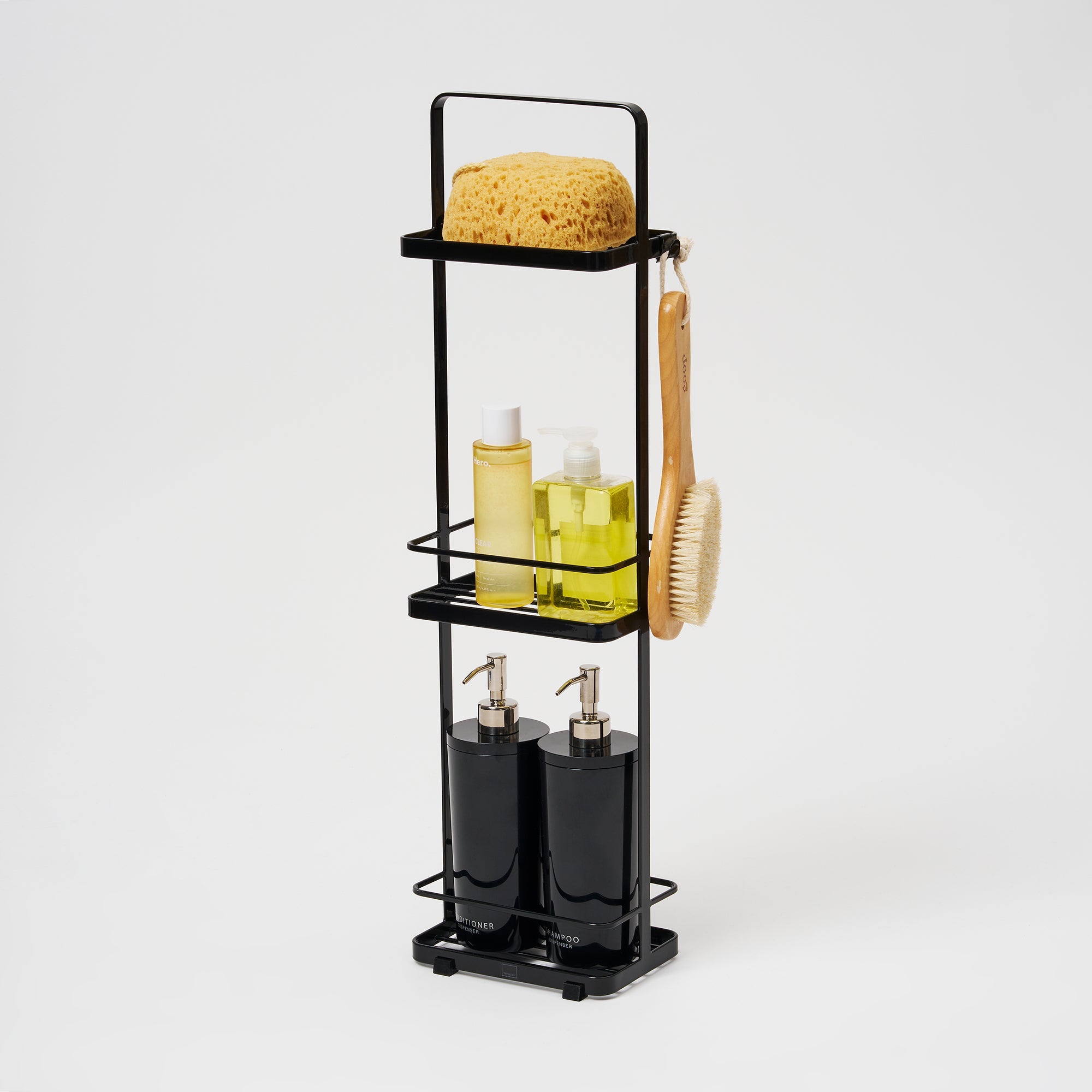 Yamazaki Home Three-Tier Shower Caddy (26" H)  - Steel