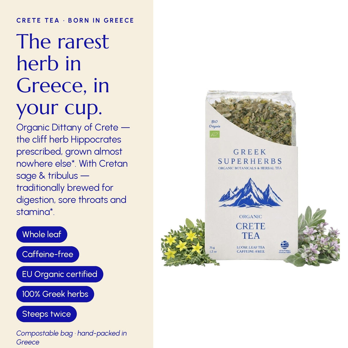 Greek Superherbs Crete Tea