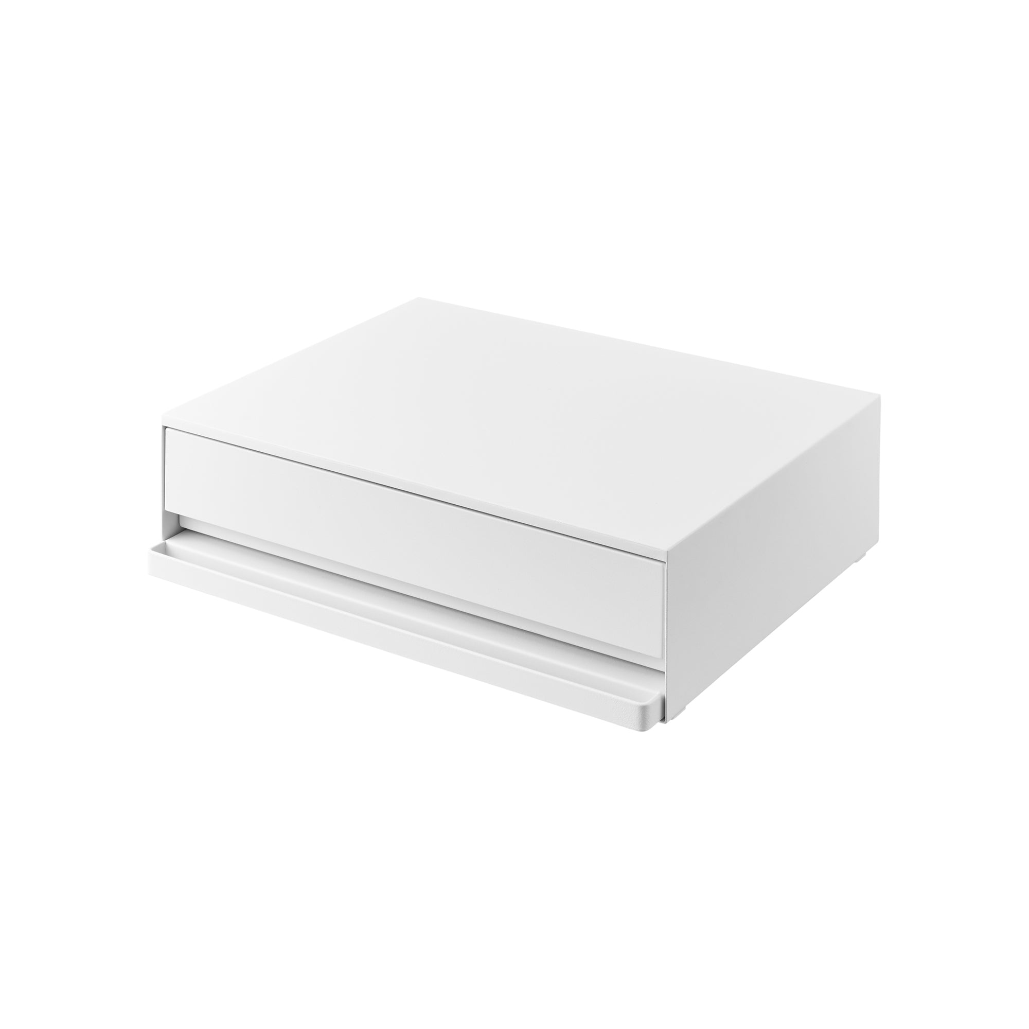 Yamazaki Home Countertop Drawer with Pull-Out Shelf - Steel
