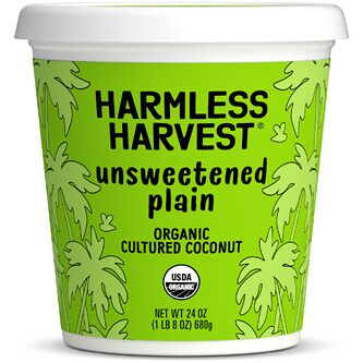 Harmless Harvest Unsweetened Plain Organic Cultured Coconut
