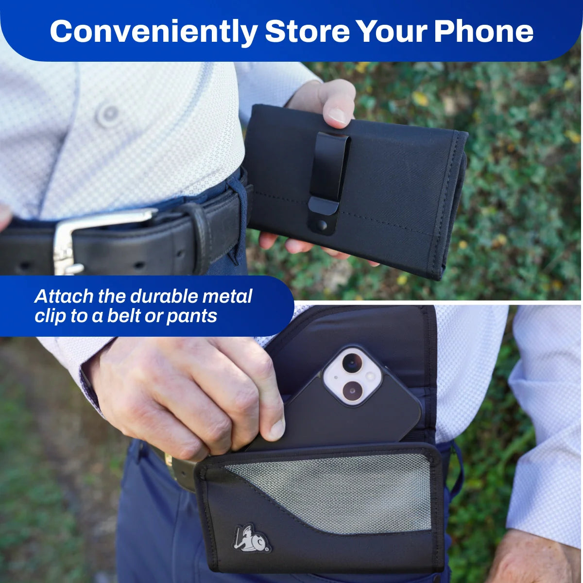 Cell Phone EMF Radiation Protection Holster Cell Phone EMF Radiation Protection Holster