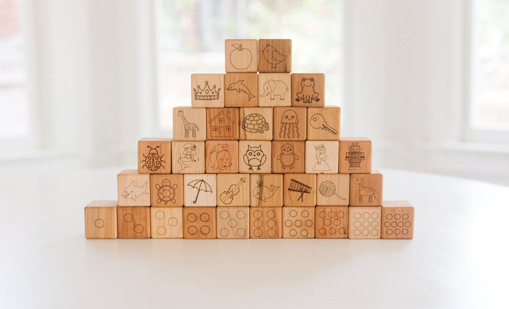 Bannor Toys Deluxe ABC & 123 Blocks