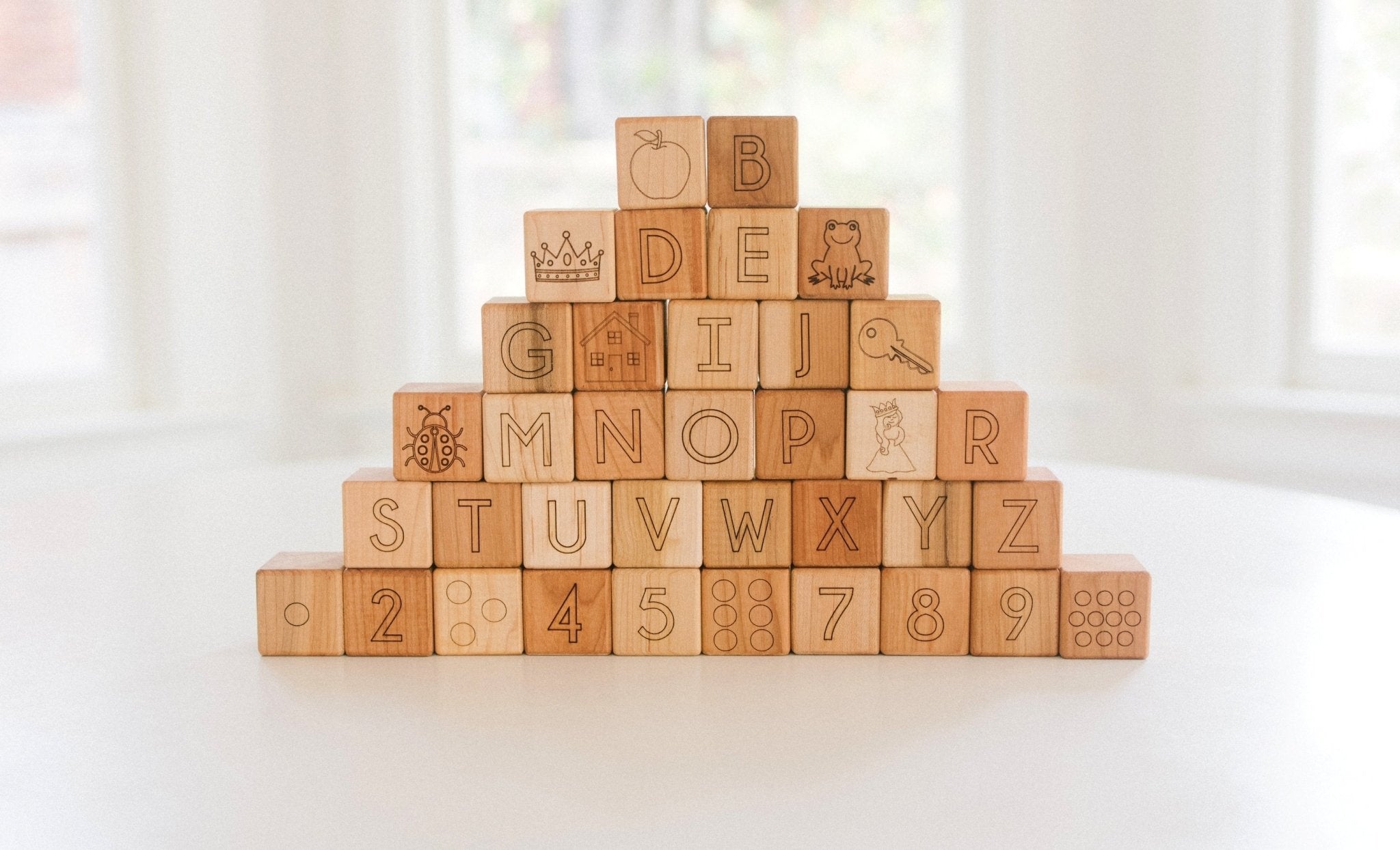Bannor Toys Deluxe ABC & 123 Blocks