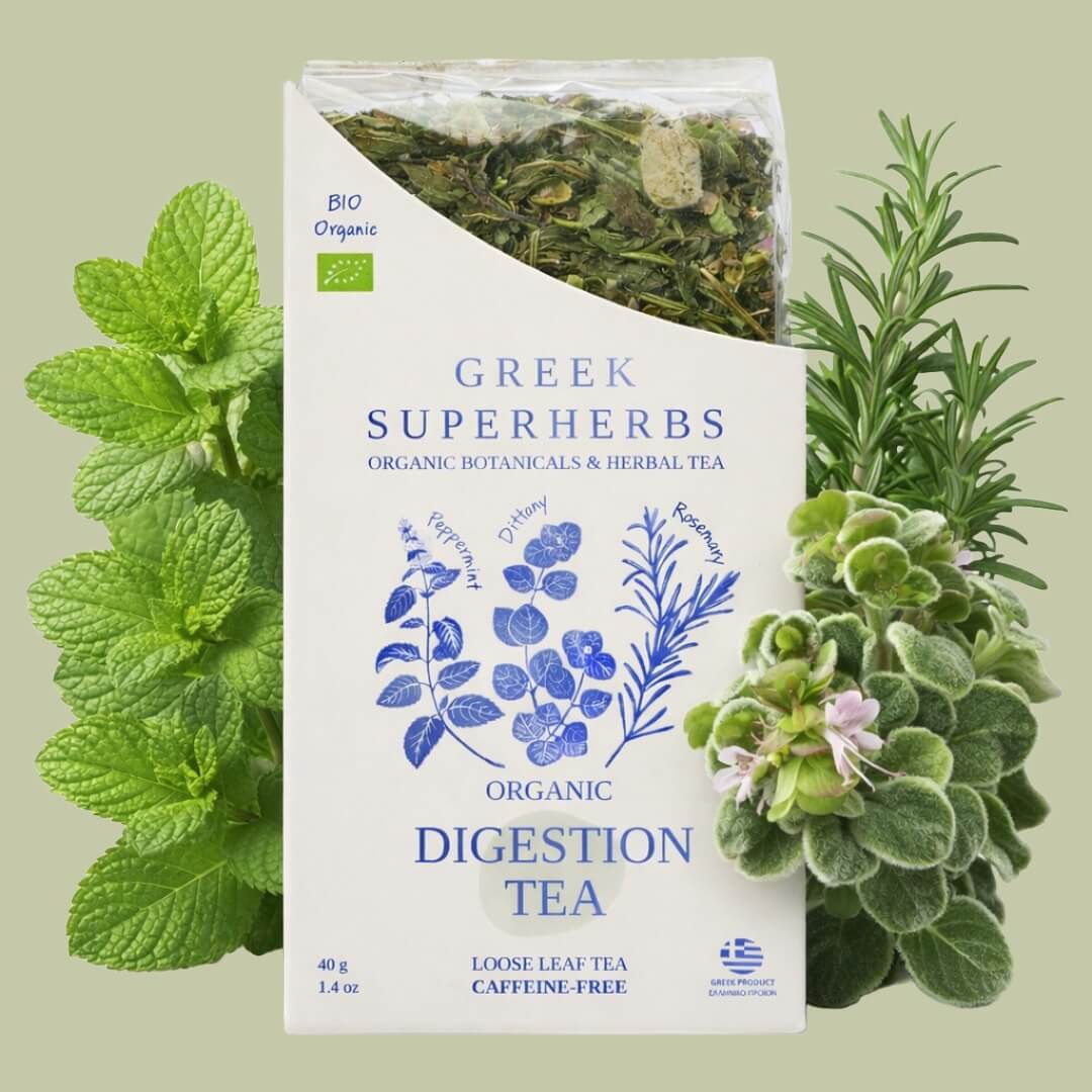 Greek Superherbs Digestion Tea