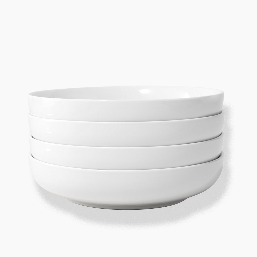 Public Goods Ceramic Dinner Bowls (Set of 4)