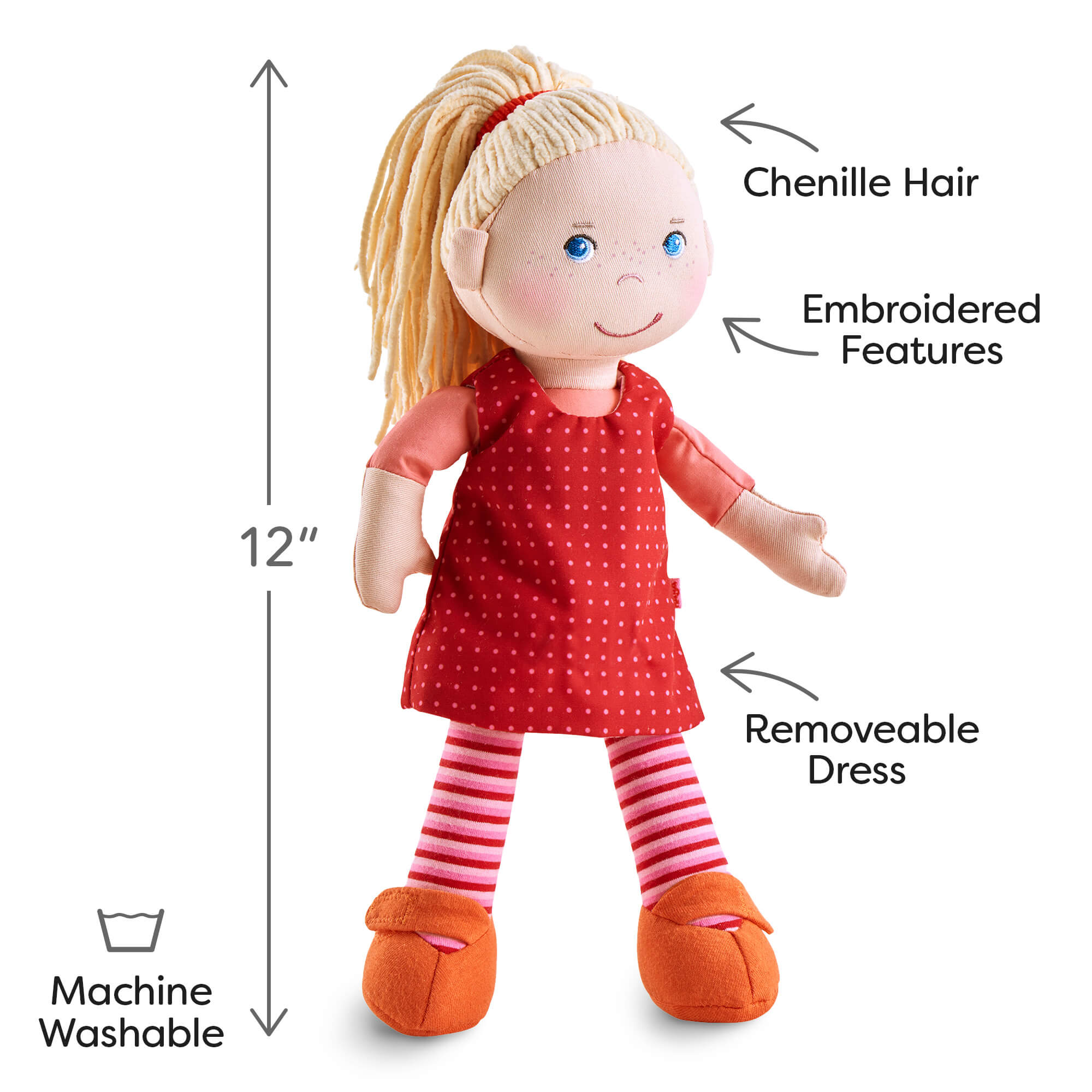 HABA Annelie - 12" Soft Doll