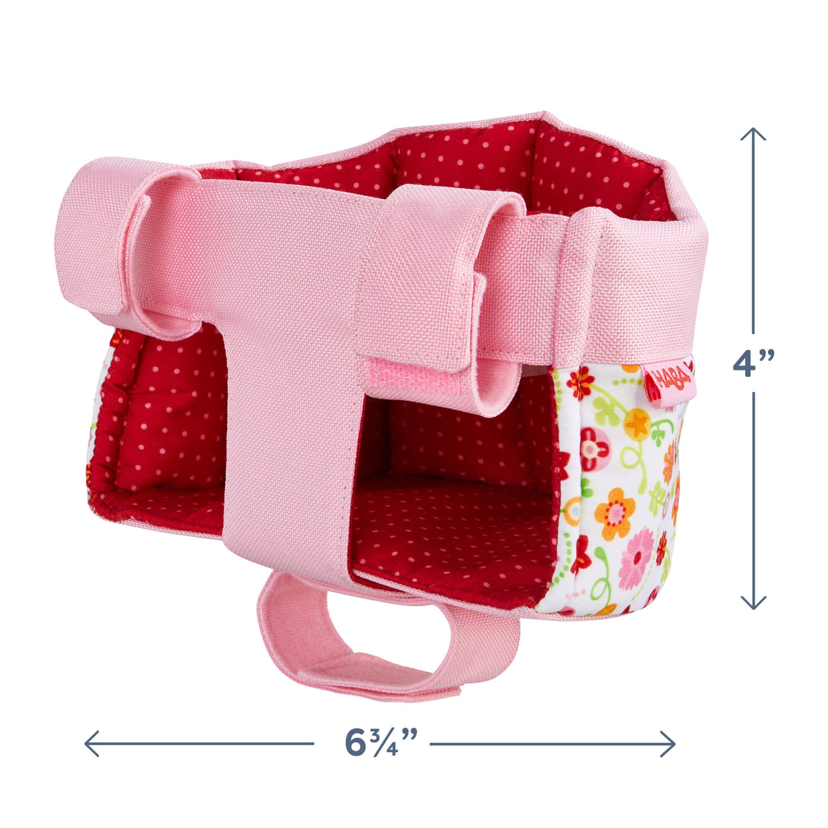 HABA Soft Doll's Bike Seat Flower Meadow