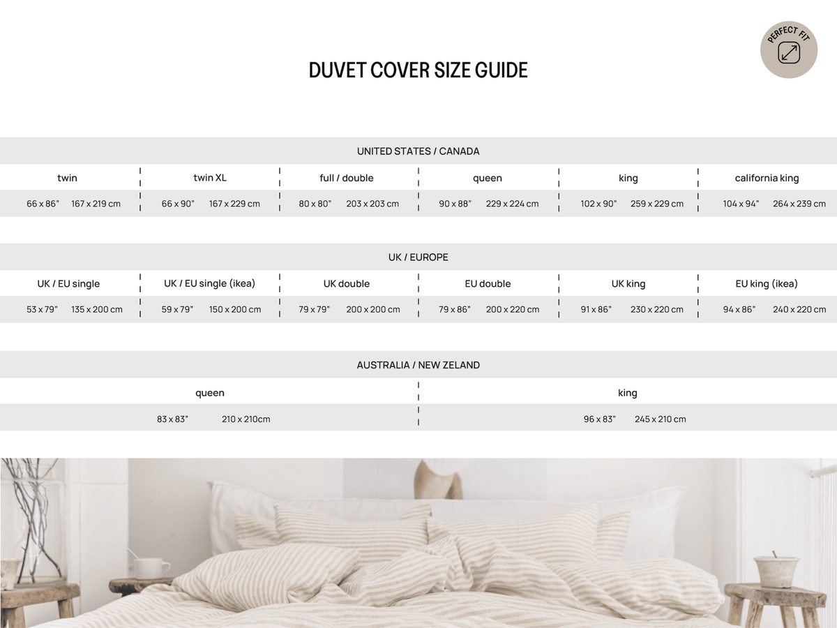 MagicLinen White Linen Duvet Cover
