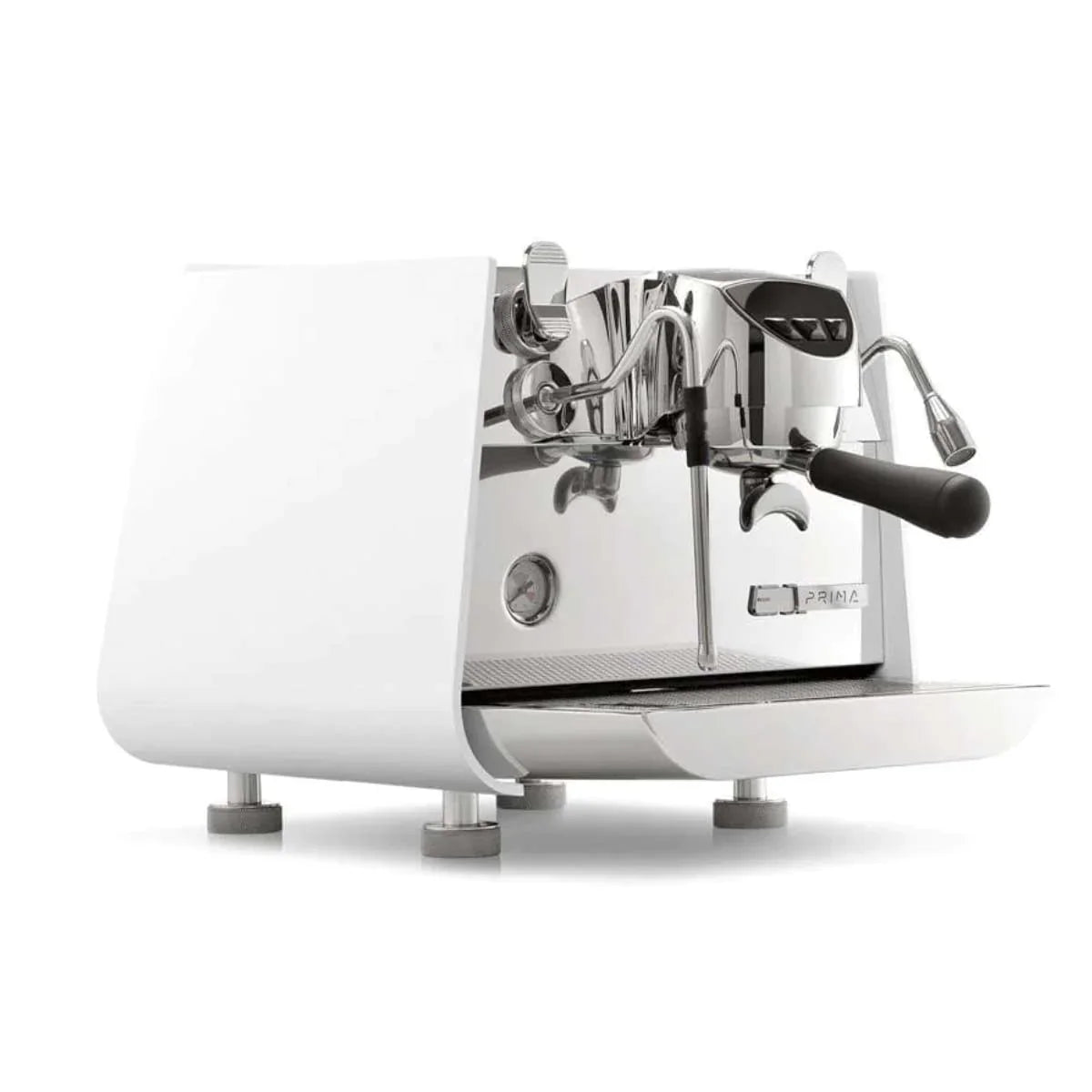 Espresso machine on a white background