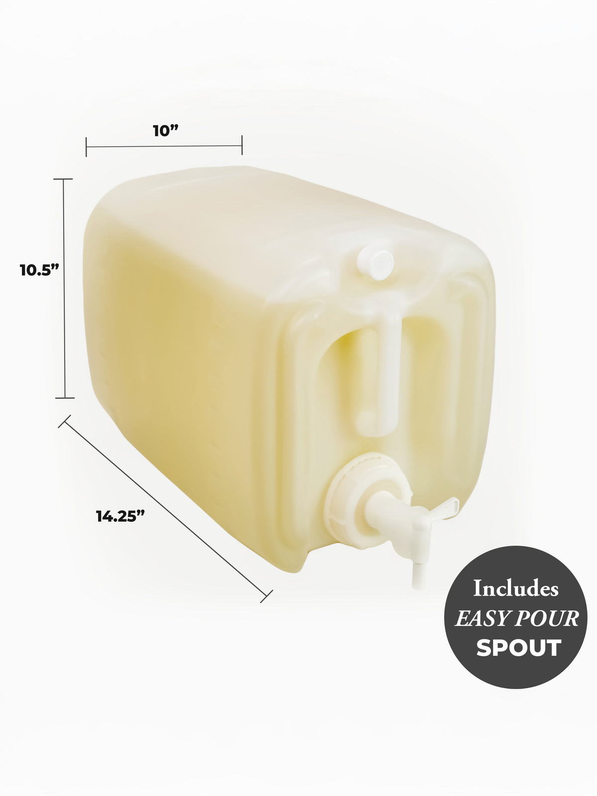 Rustic Strength Laundry Detergent | Lavender & Lemon | 5 Gallon Eco Jug with Spout