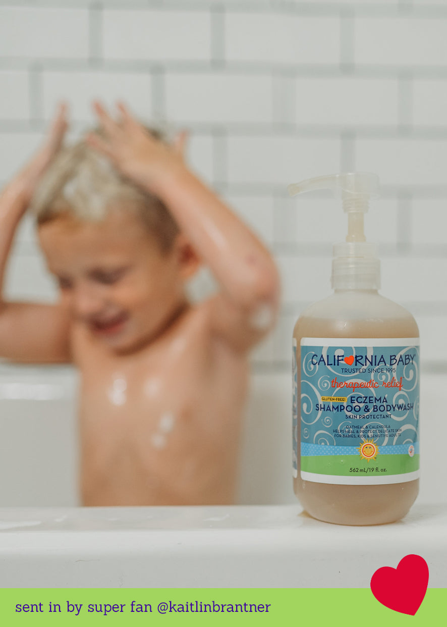 California Baby Eczema Cream + Wash Bundle
