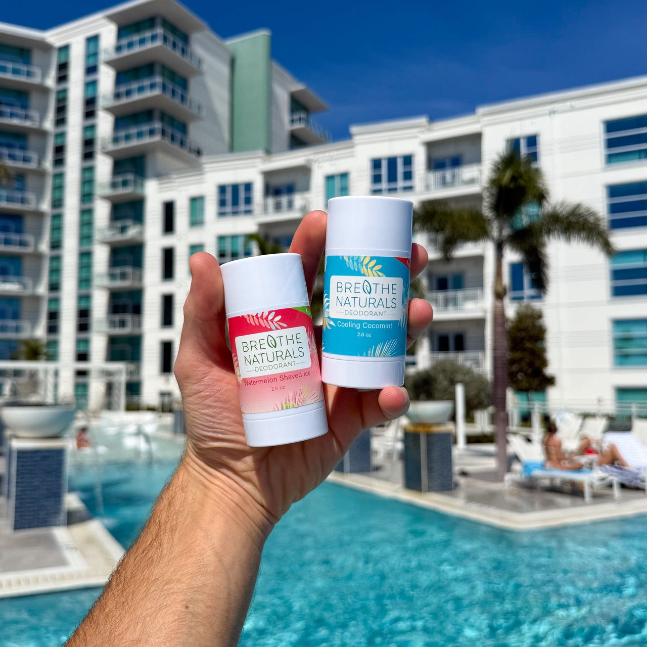 Breathe Naturals Deodorant Cooling CocoMint - 2 Pack