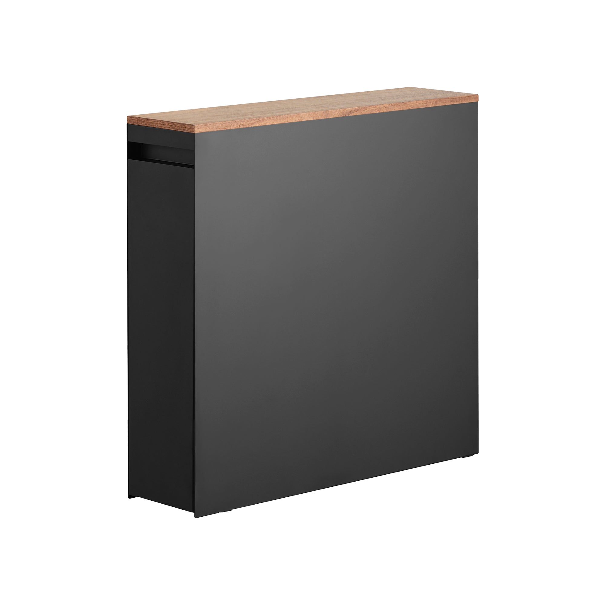 Yamazaki Home Pull-Out Bathroom Storage Cabinet - Steel + Wood