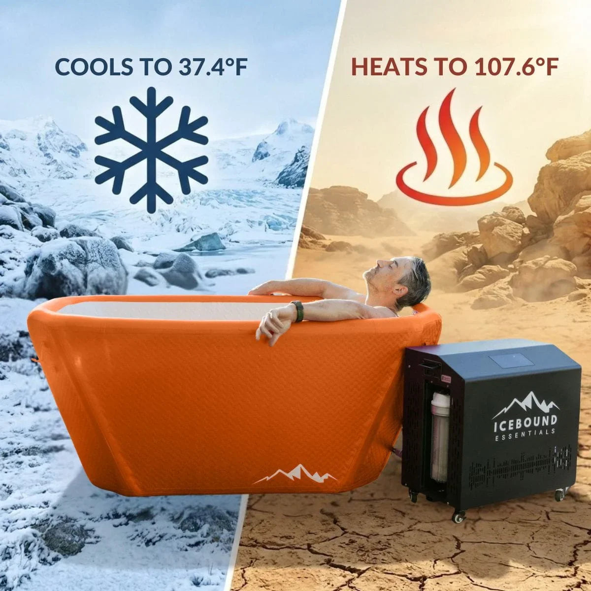 Icebound Essentials The Big Tex Endurance Plunge  + Chiller