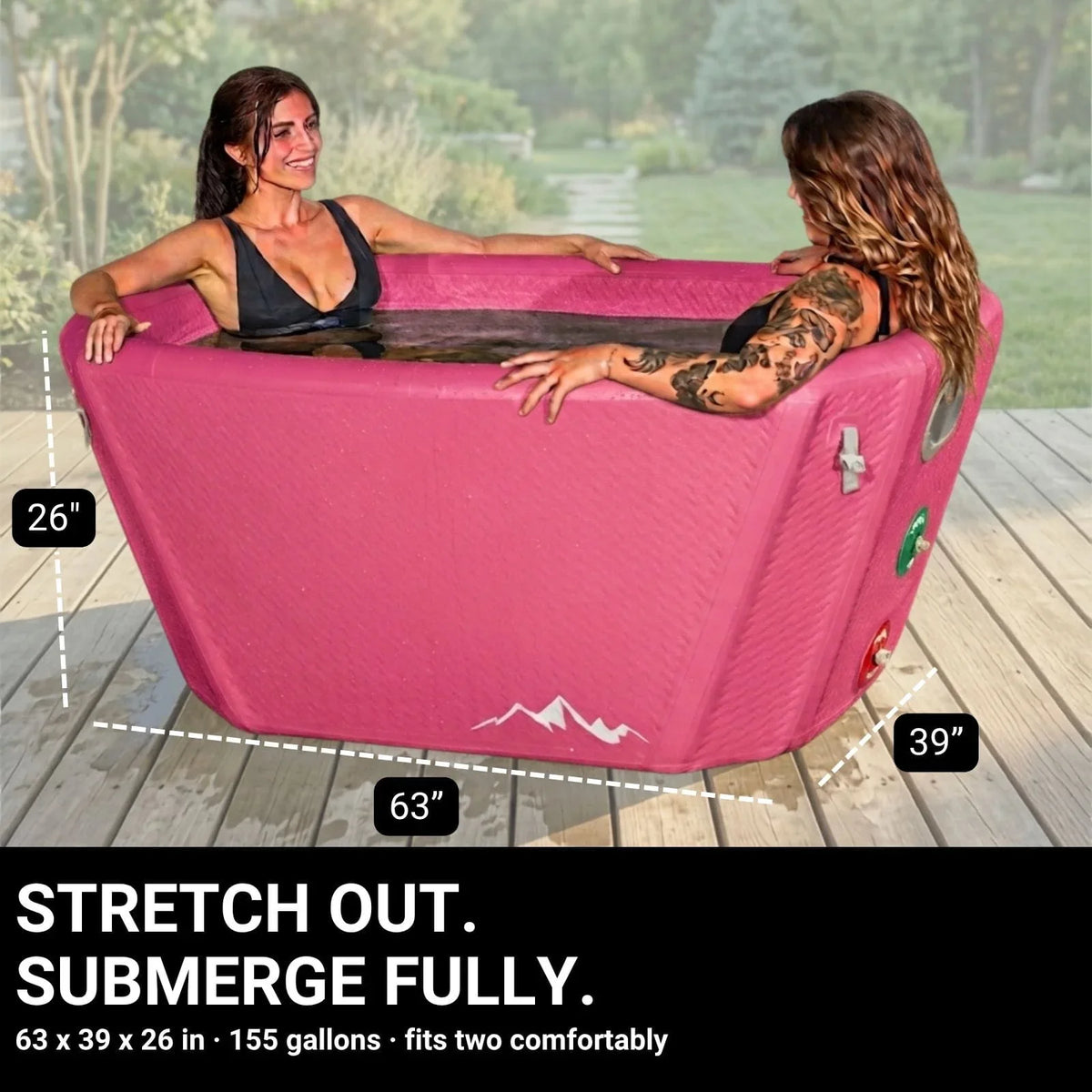 Icebound Essentials Pink Endurance Plunge + Chiller