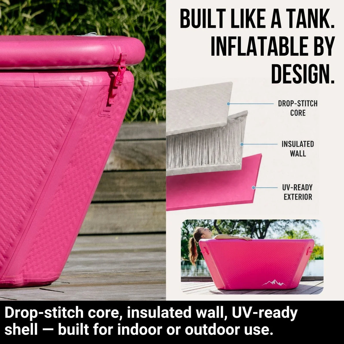 Icebound Essentials Pink Endurance Plunge + Chiller