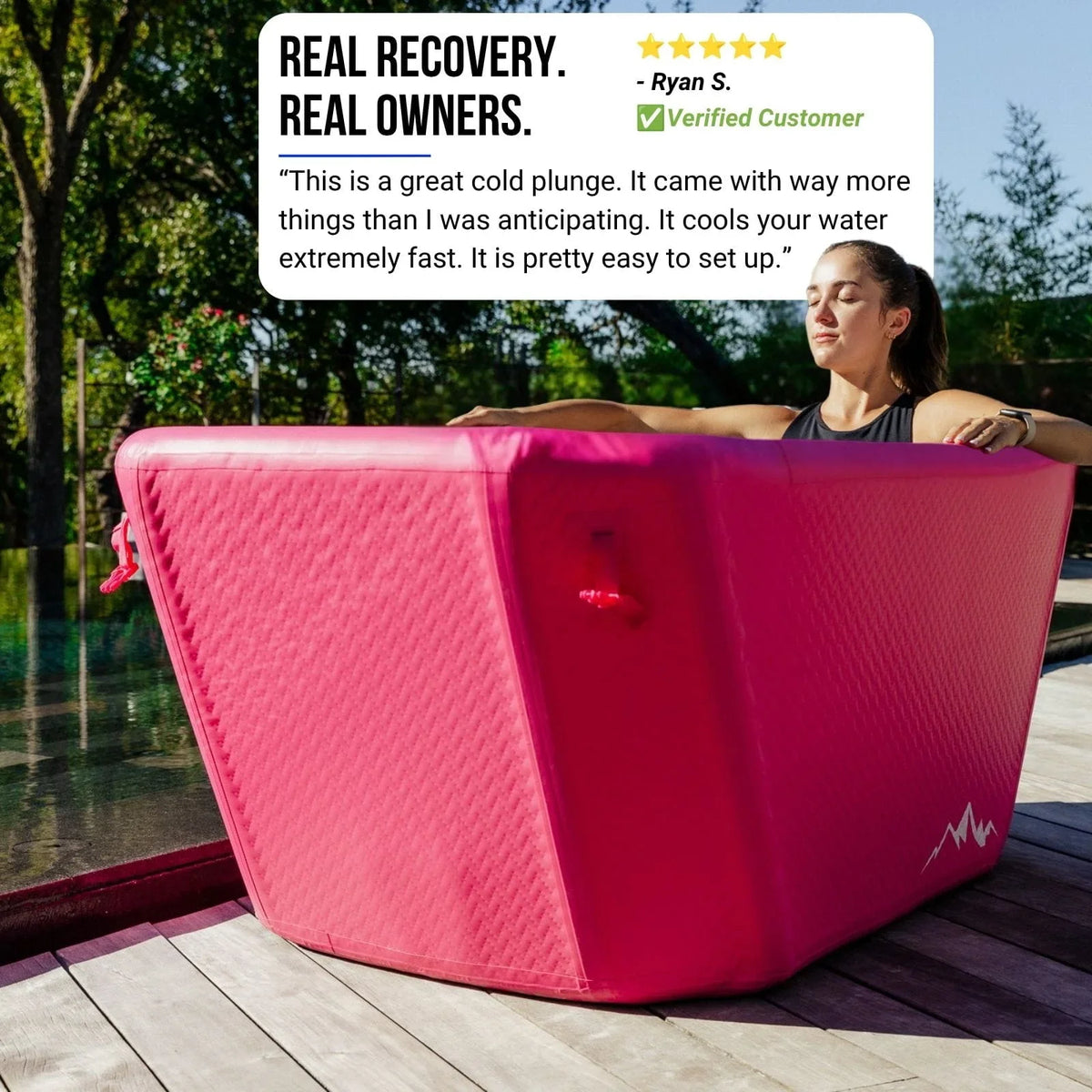 Icebound Essentials Pink Endurance Plunge + Chiller