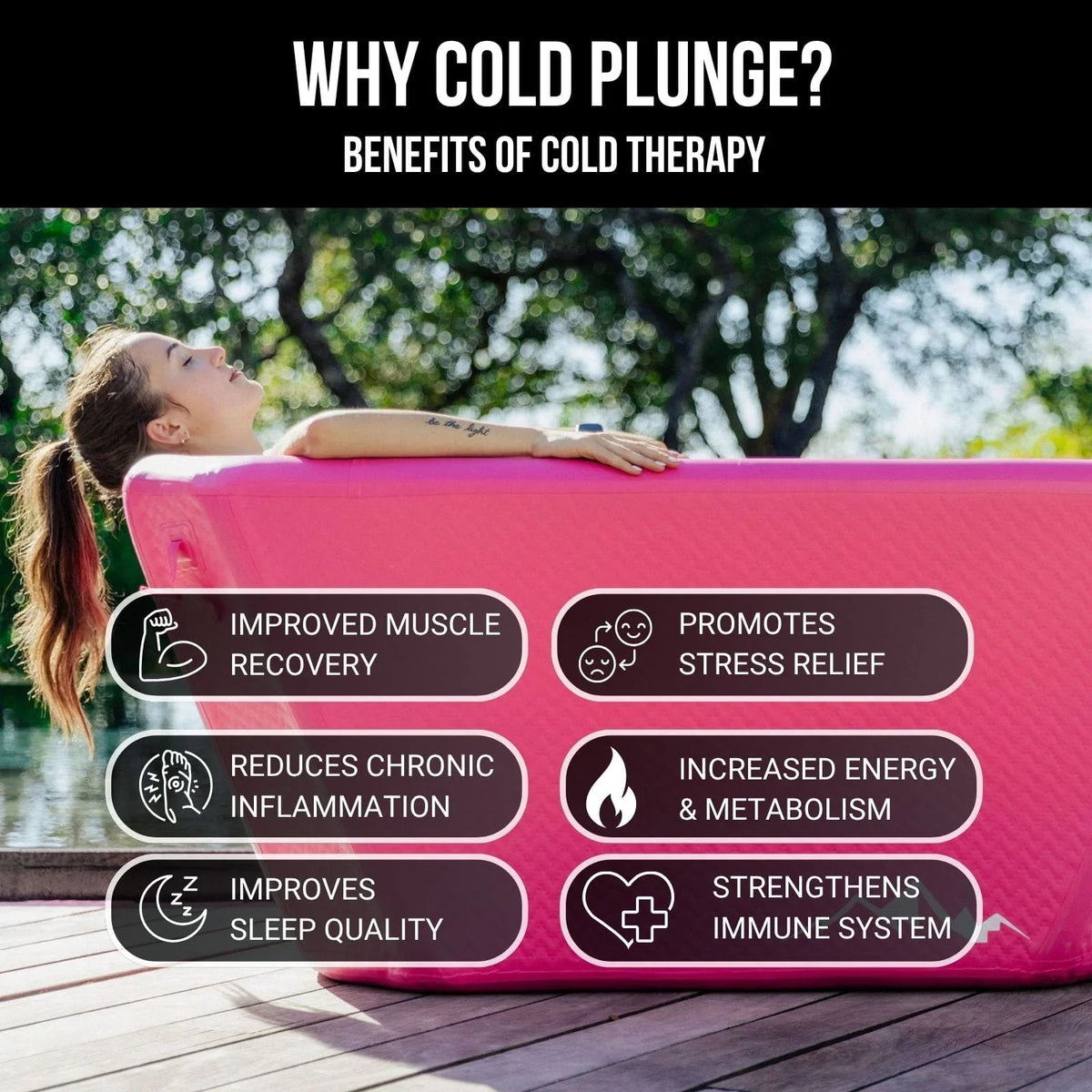 Icebound Essentials Pink Endurance Plunge + Chiller
