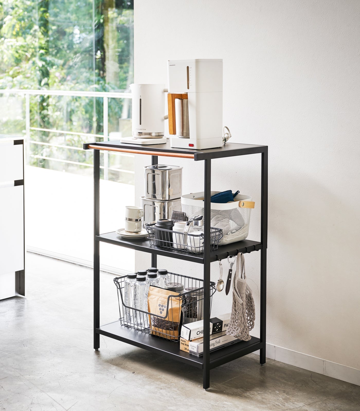 Yamazaki Home Storage Rack - 35-Inch (35" H)  - Steel