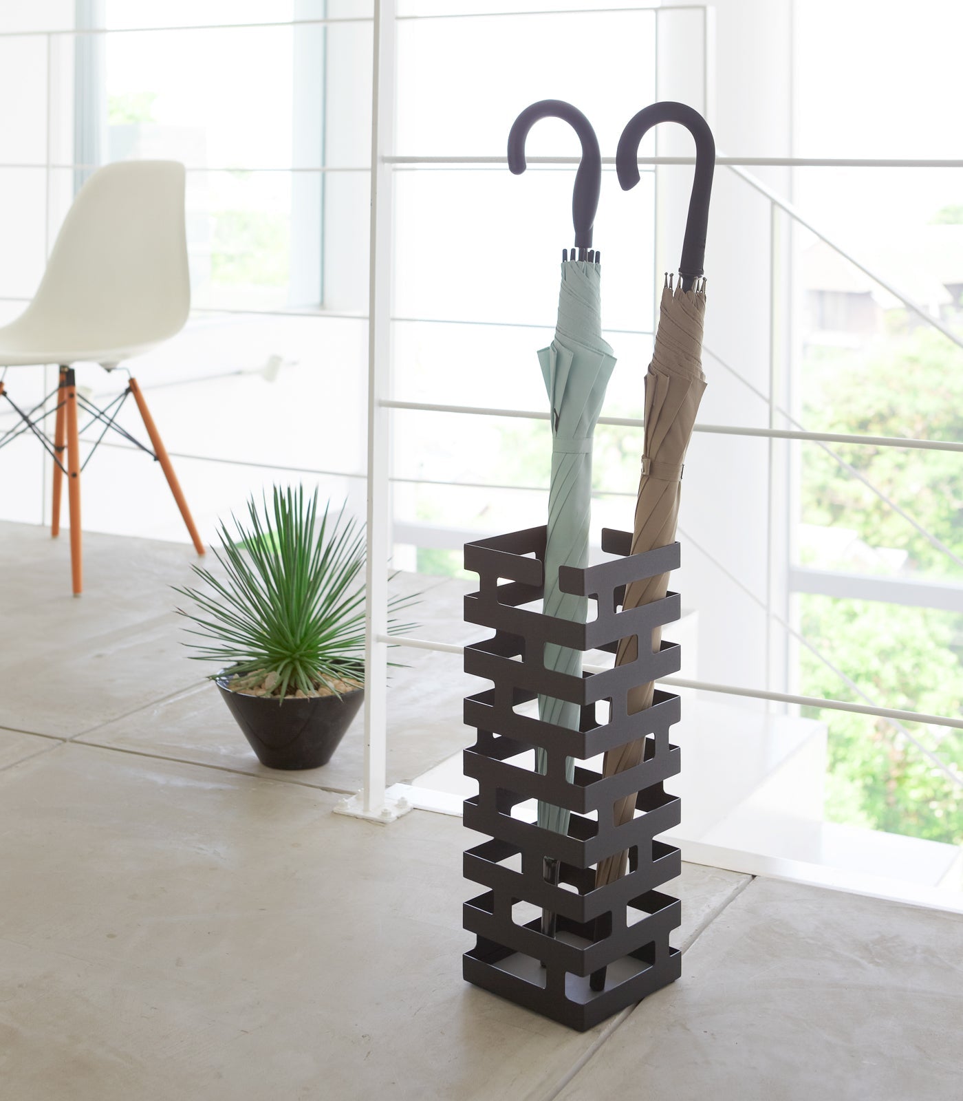 Yamazaki Home Umbrella Stand - Square - Steel