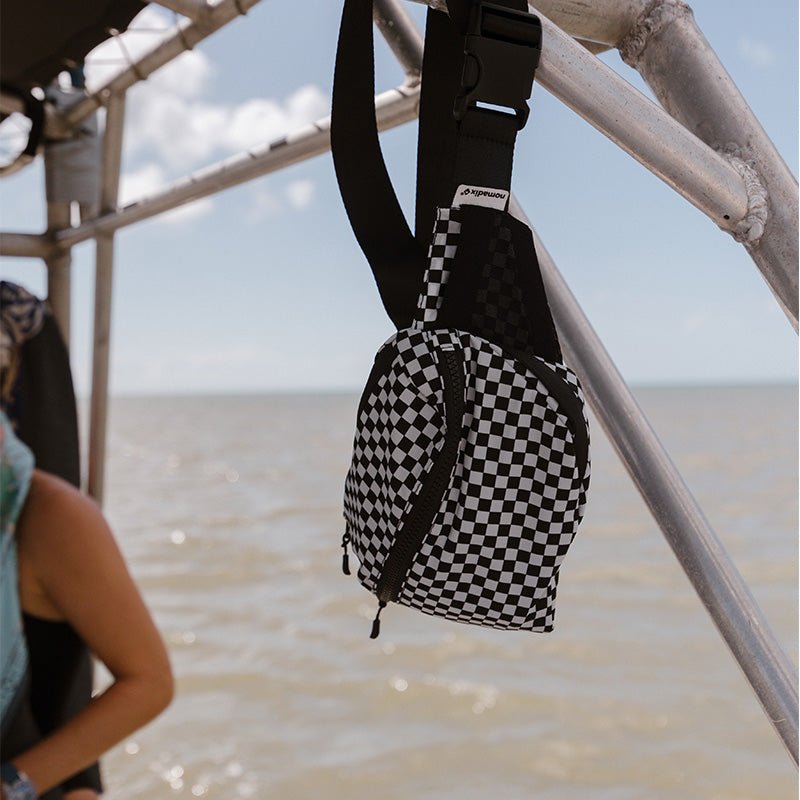 Nomadix Fanny Pack: Check Black