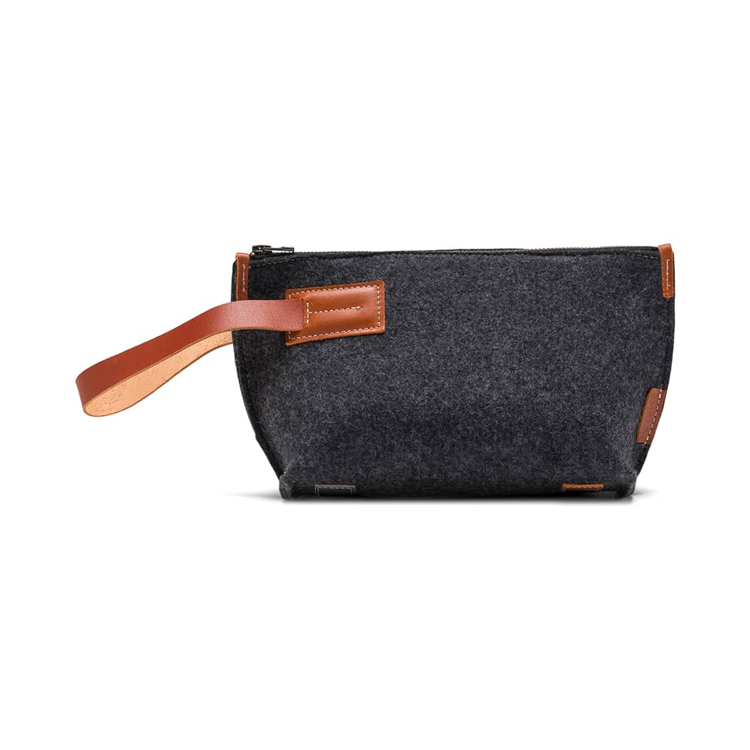 Kyrgies Felt and Leather Travel Kit