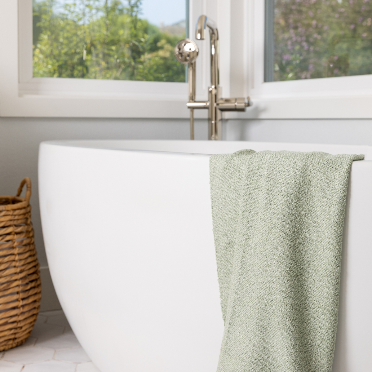 Ettitude Textured Bamboo Boucle Towel