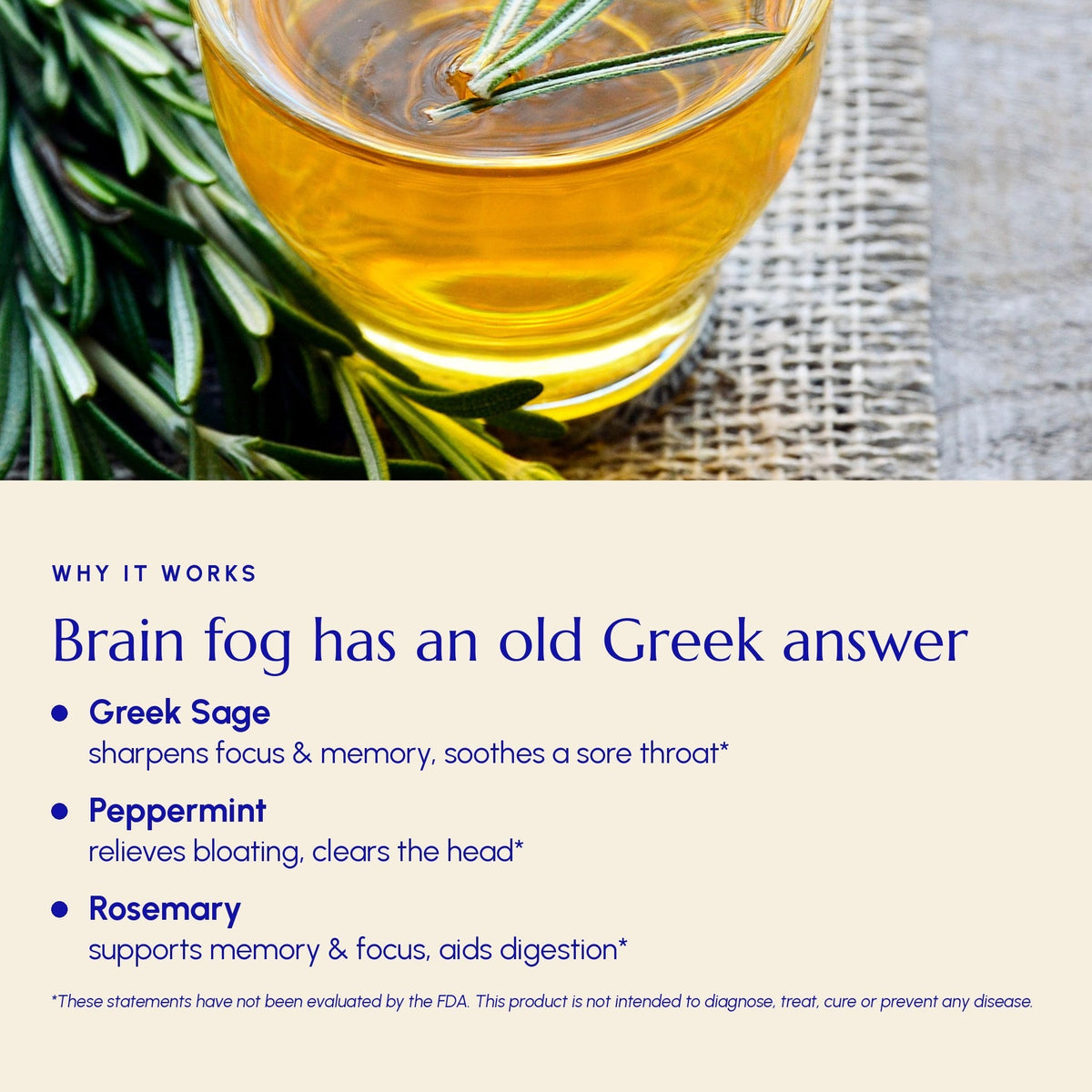 Greek Superherbs Focus Tea