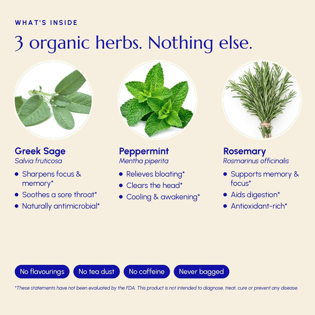 Greek Superherbs Focus Tea