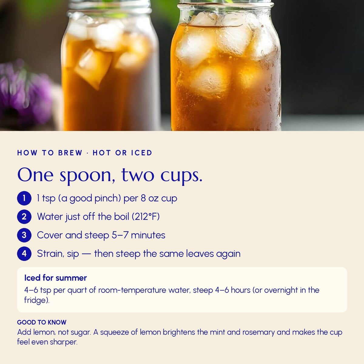 Greek Superherbs Focus Tea