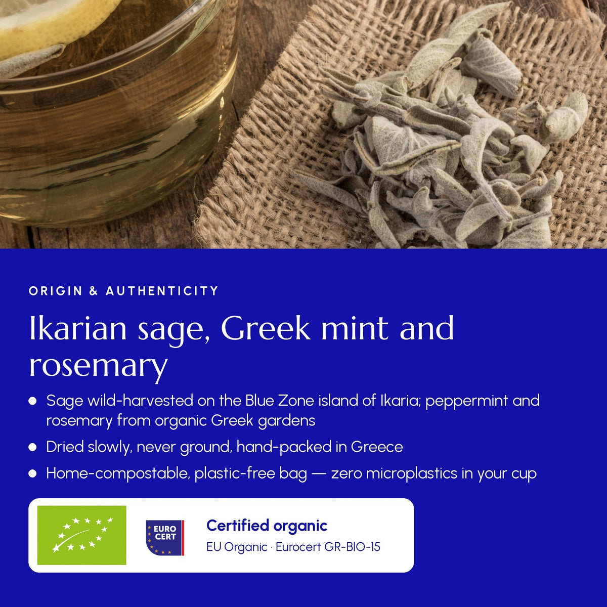 Greek Superherbs Focus Tea