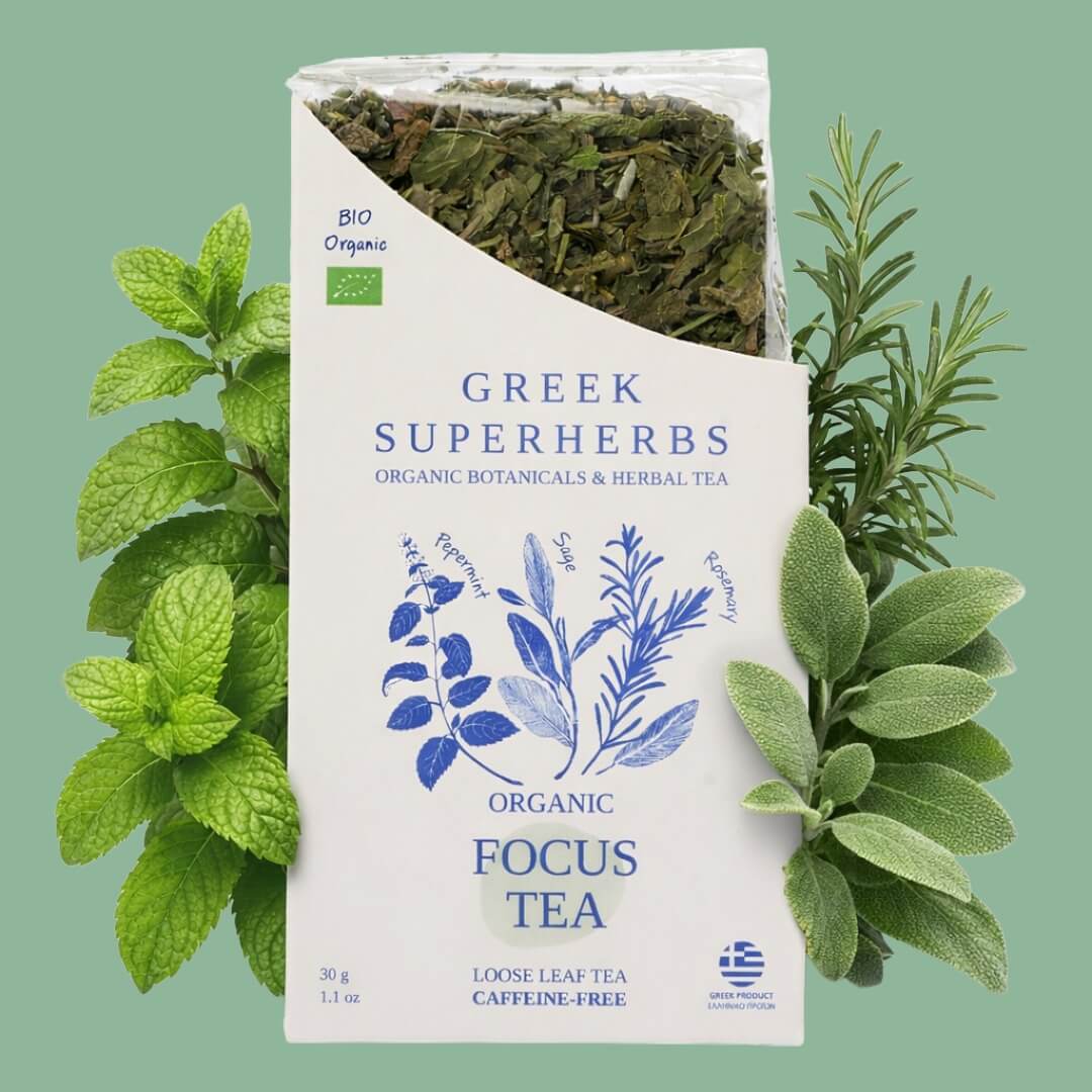 Greek Superherbs Focus Tea