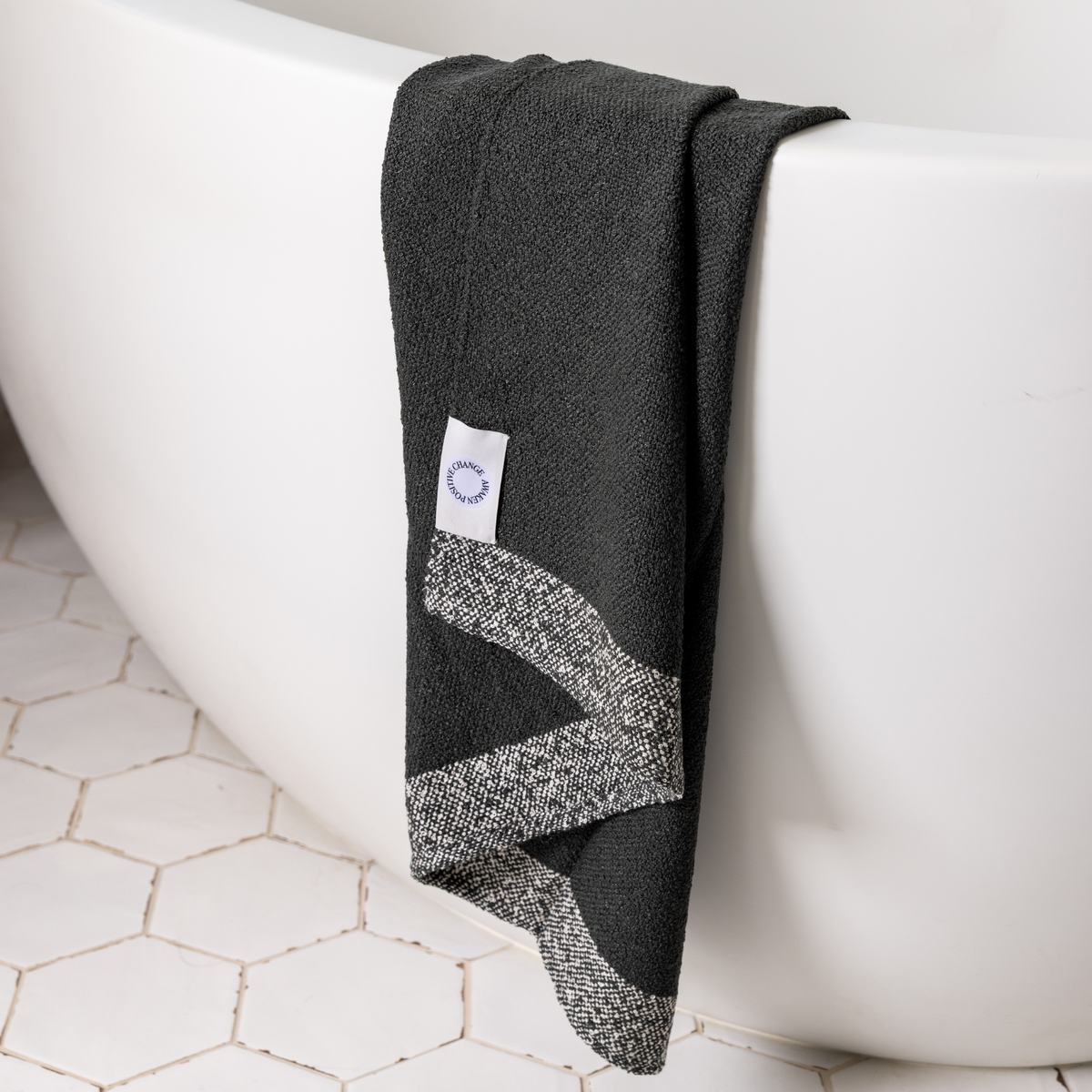 Ettitude Textured Bamboo Boucle Towel