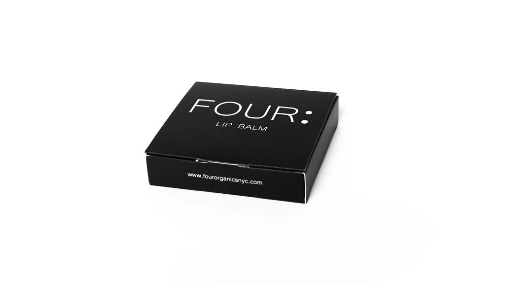 FOUR: Organics Lip Balm (Three Pack) - USDA Certified Organic