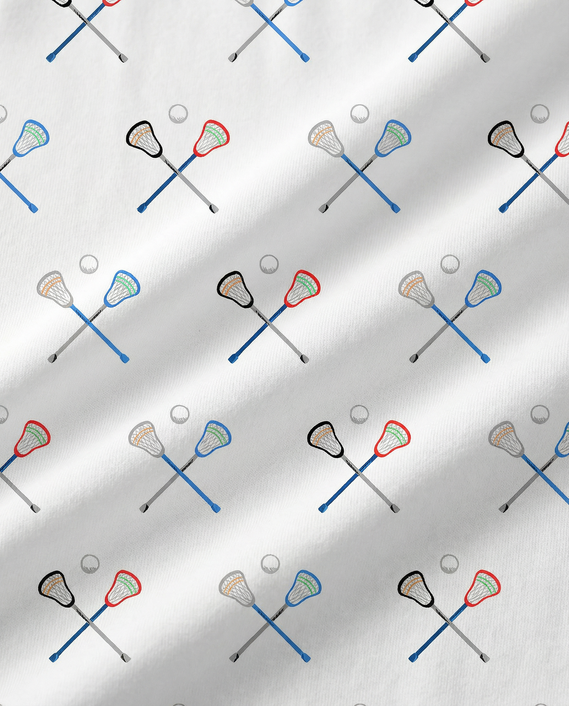 12|12 The Organic Short Sleeve Pajama Set [Lacrosse]