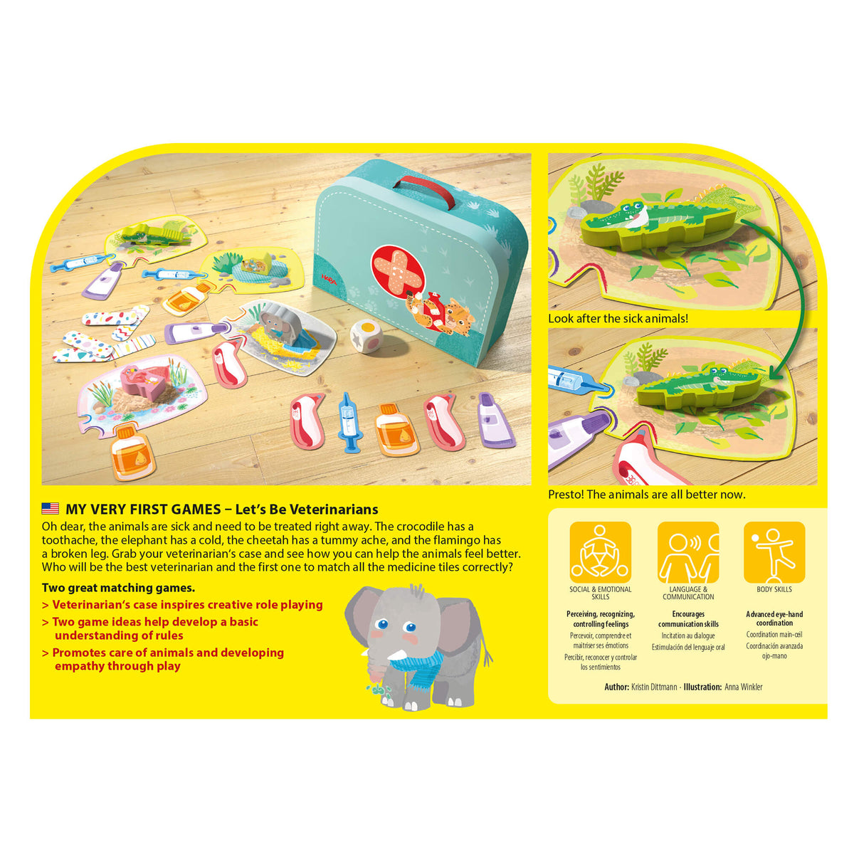 HABA My Very First Games - Let's Be Veterinarians