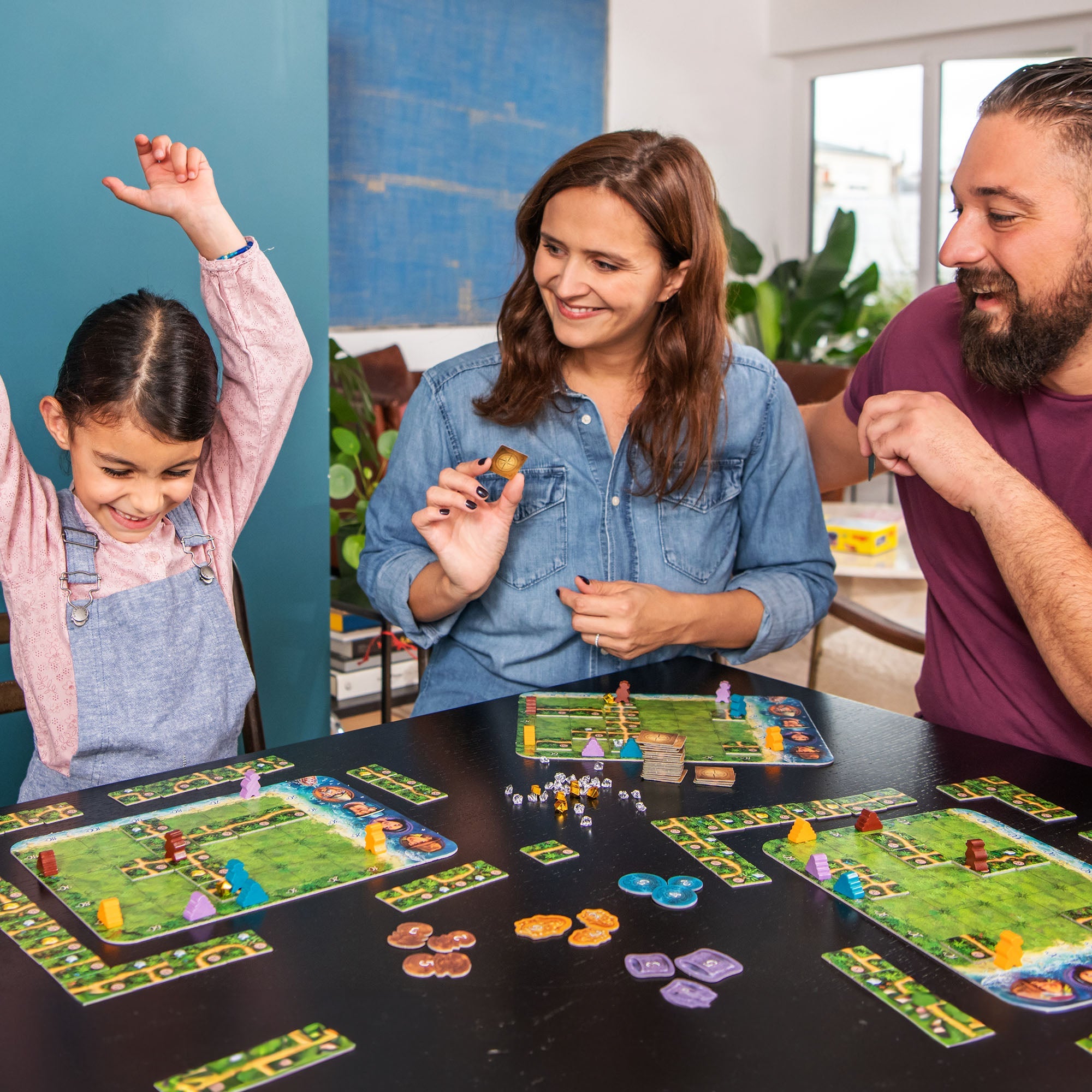 HABA Karuba - Tile Laying Puzzle Game