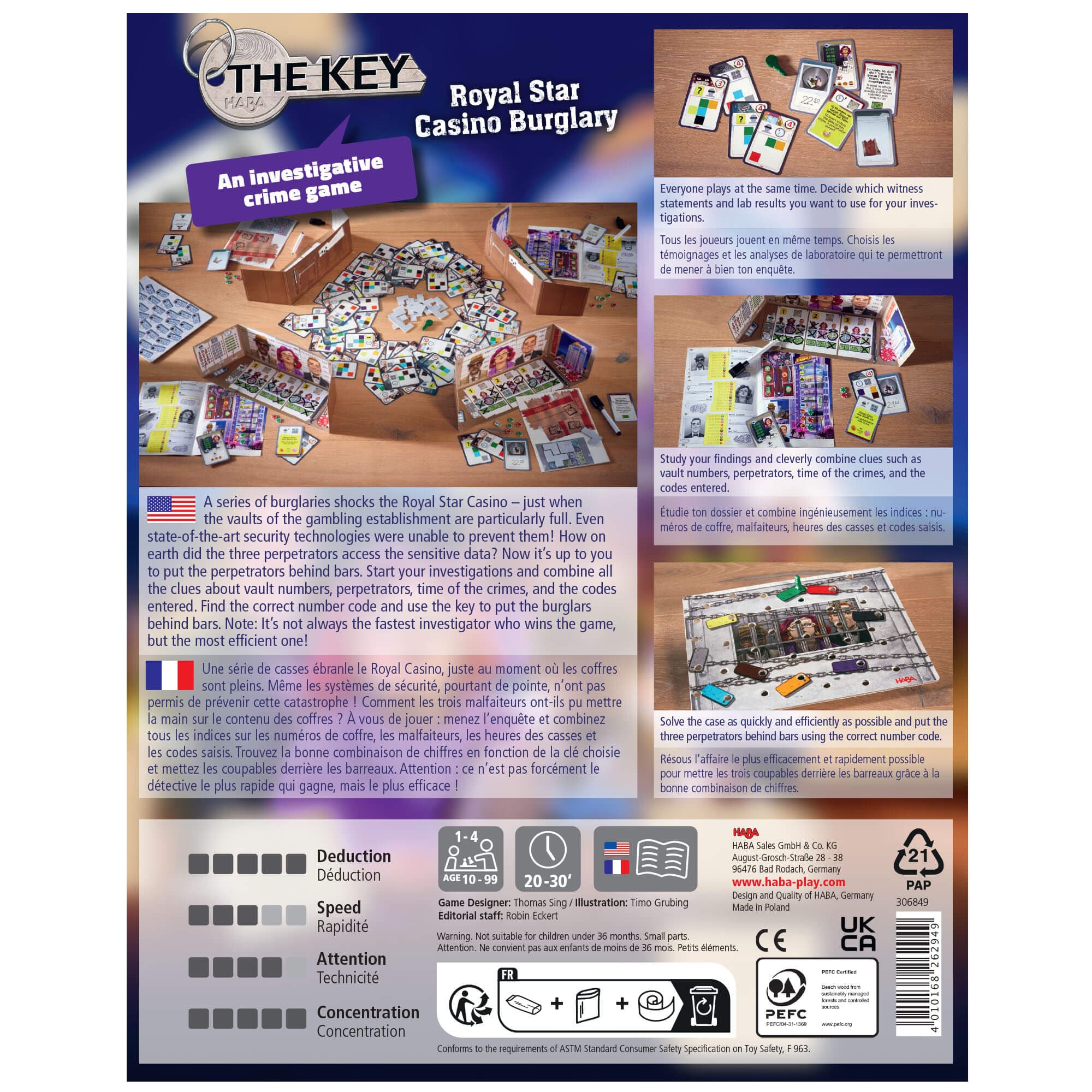 HABA The Key - Royal Star Casino Burglary