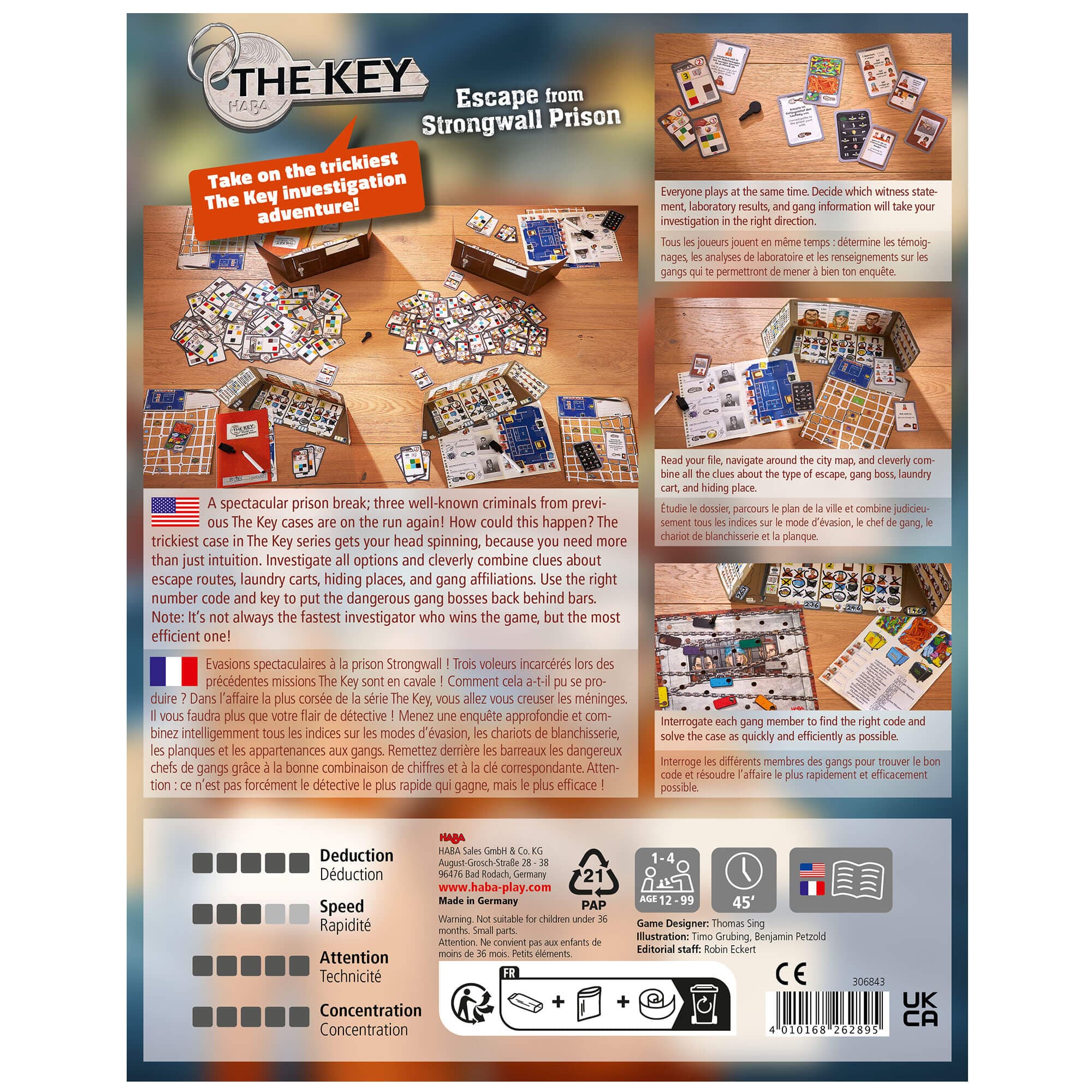 HABA The Key - Escape from Strongwall Prison